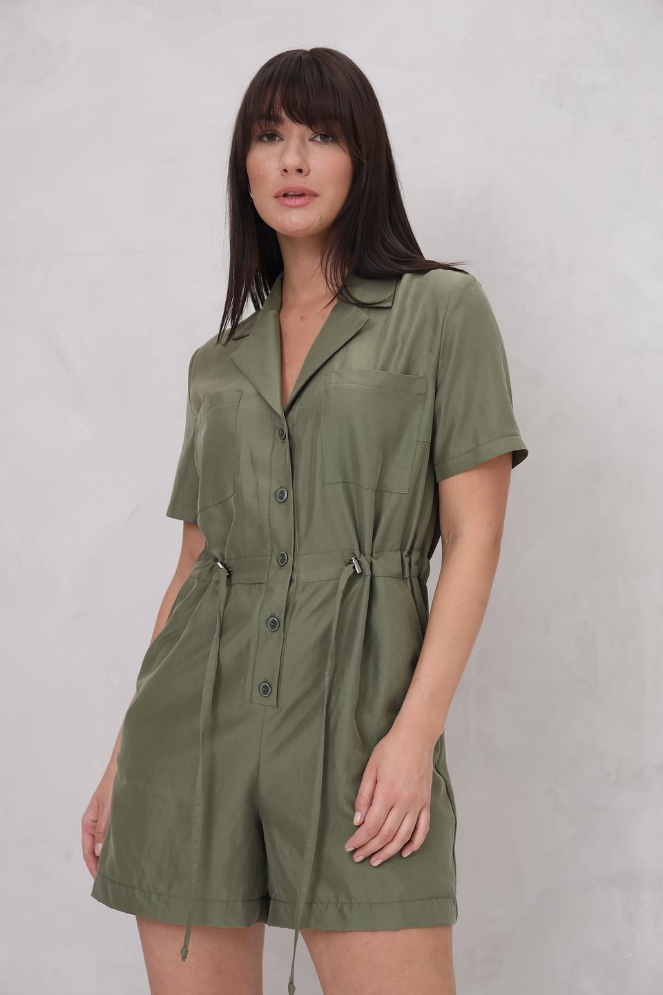 Комбинезон Beatris хаки с карманами