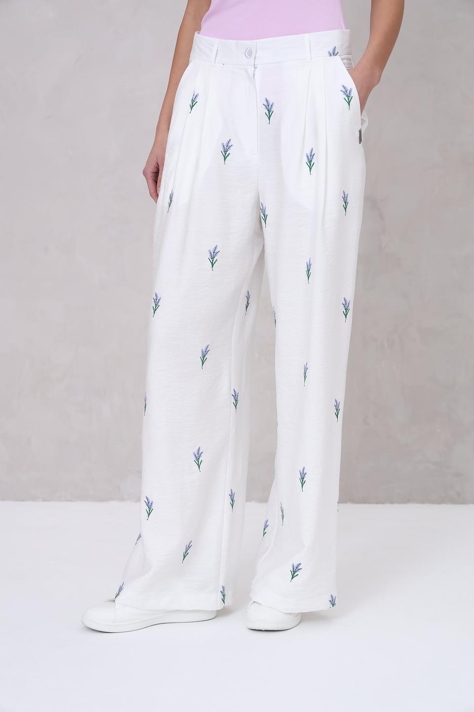 Брюки Beatris с вышивкой