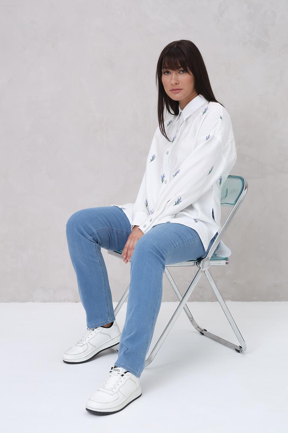 Рубашка Beatris с вышивкой