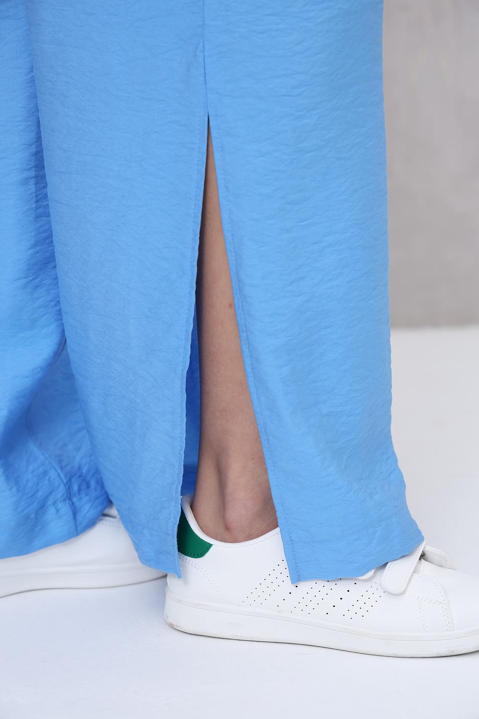 Брюки палаццо Beatris голубые