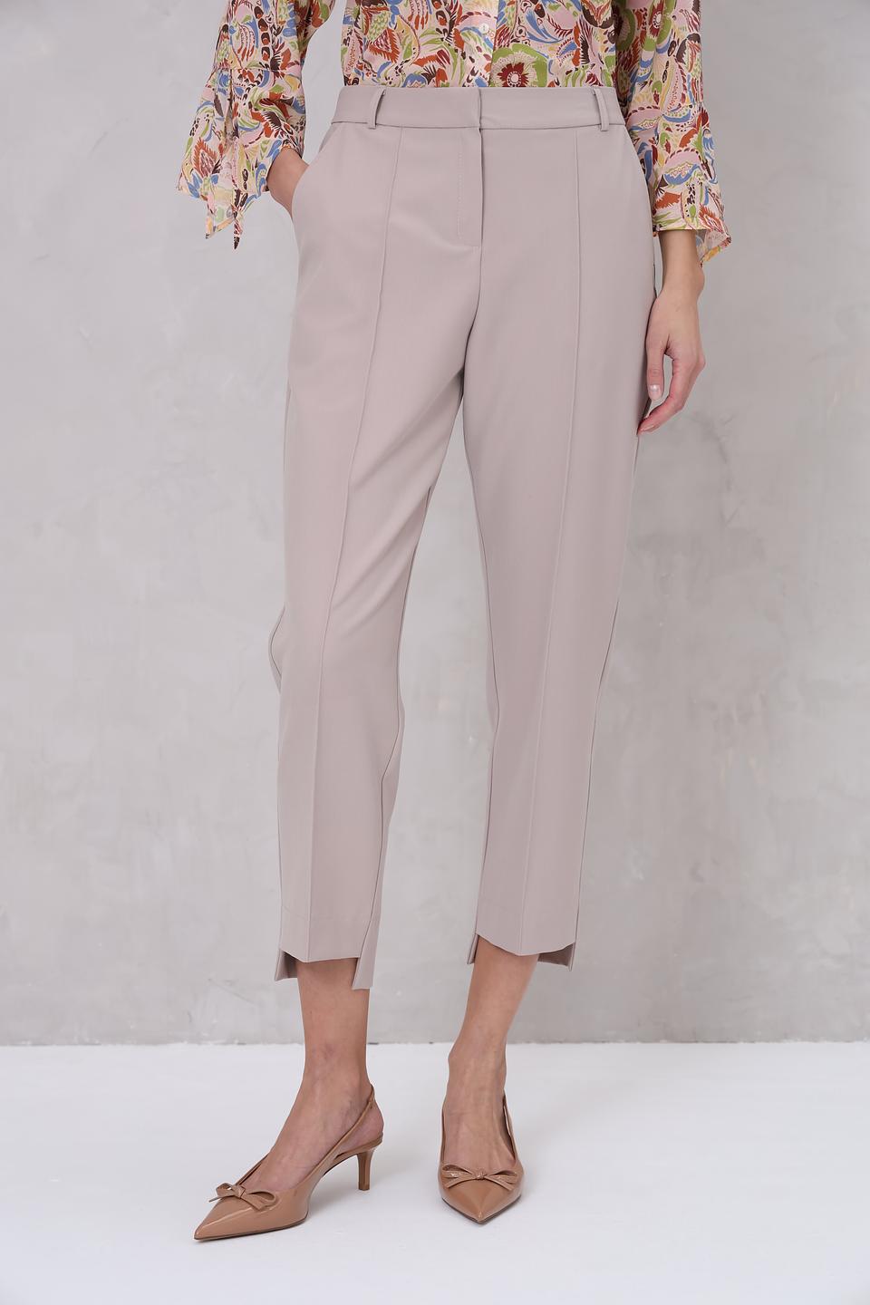 Брюки Beatris кюлоты бежевые