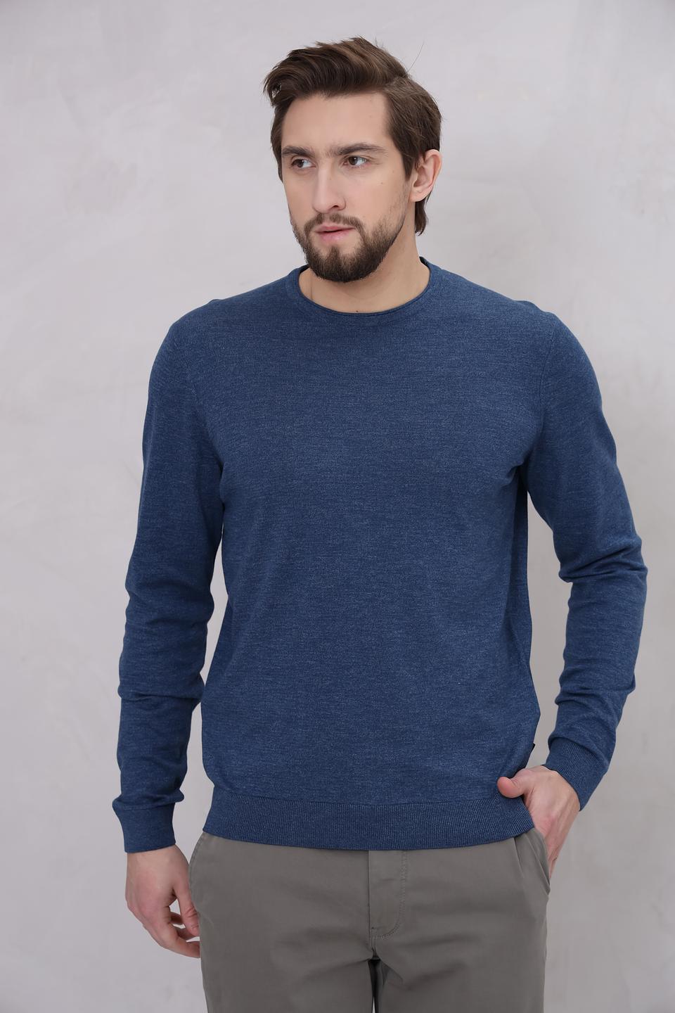 Джемпер Bugatti синий меланж