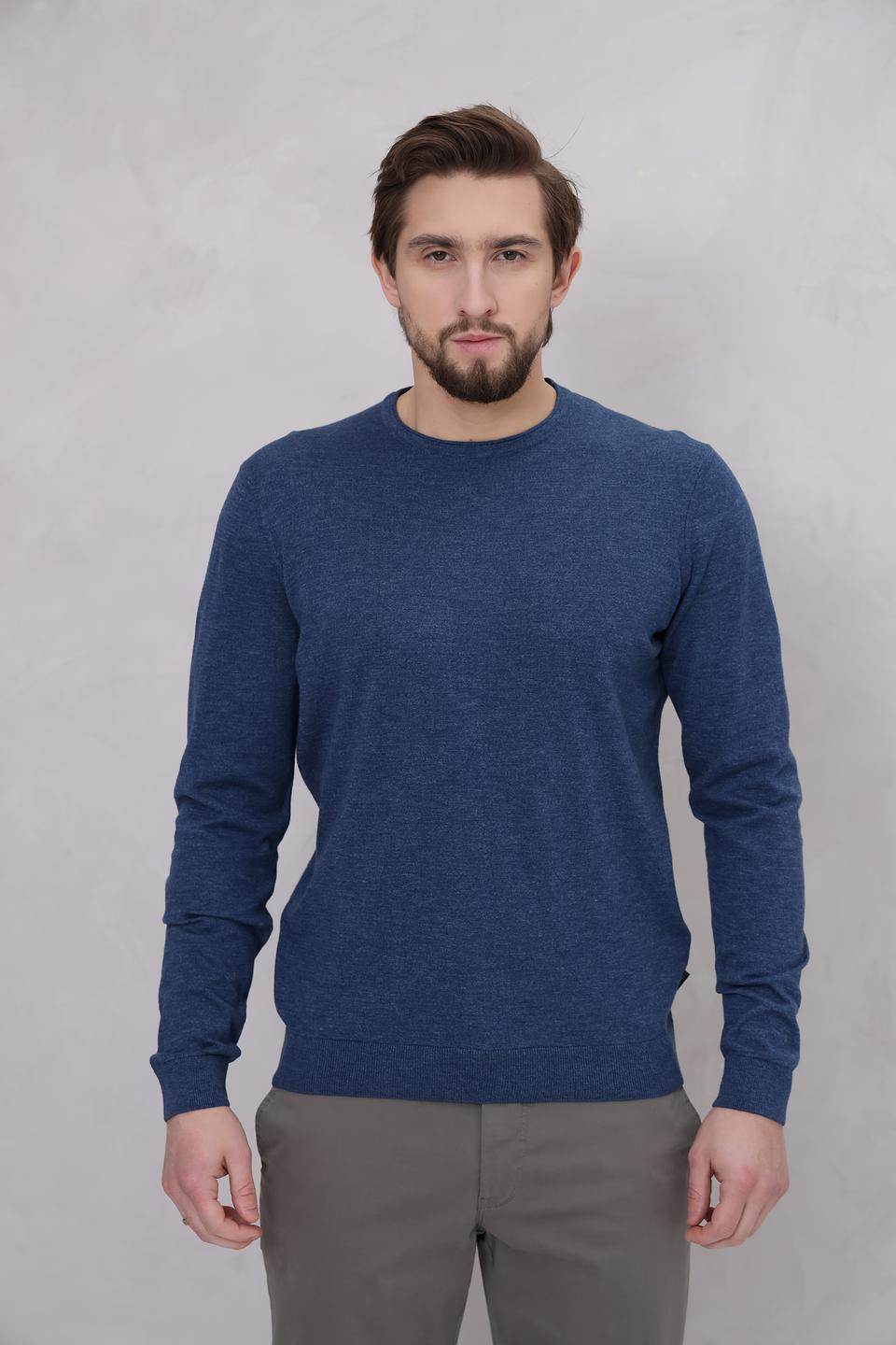 Джемпер Bugatti синий меланж