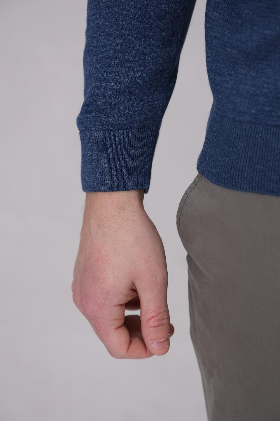 Джемпер Bugatti синий меланж