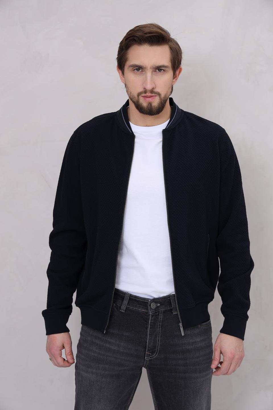 Кардиган Bugatti мужской тёмно-синий