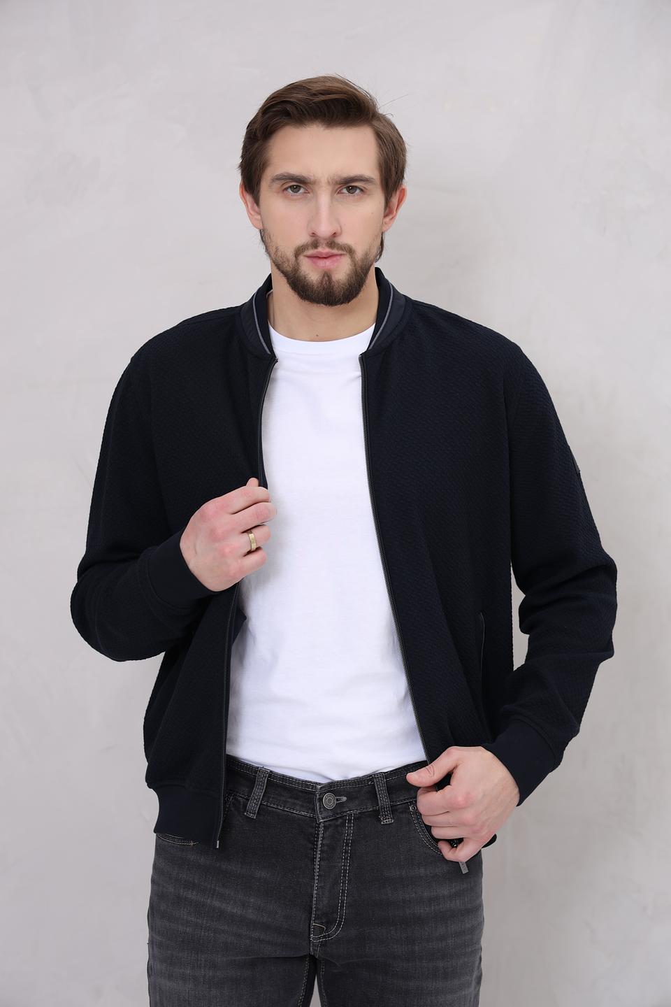 Кардиган Bugatti мужской тёмно-синий