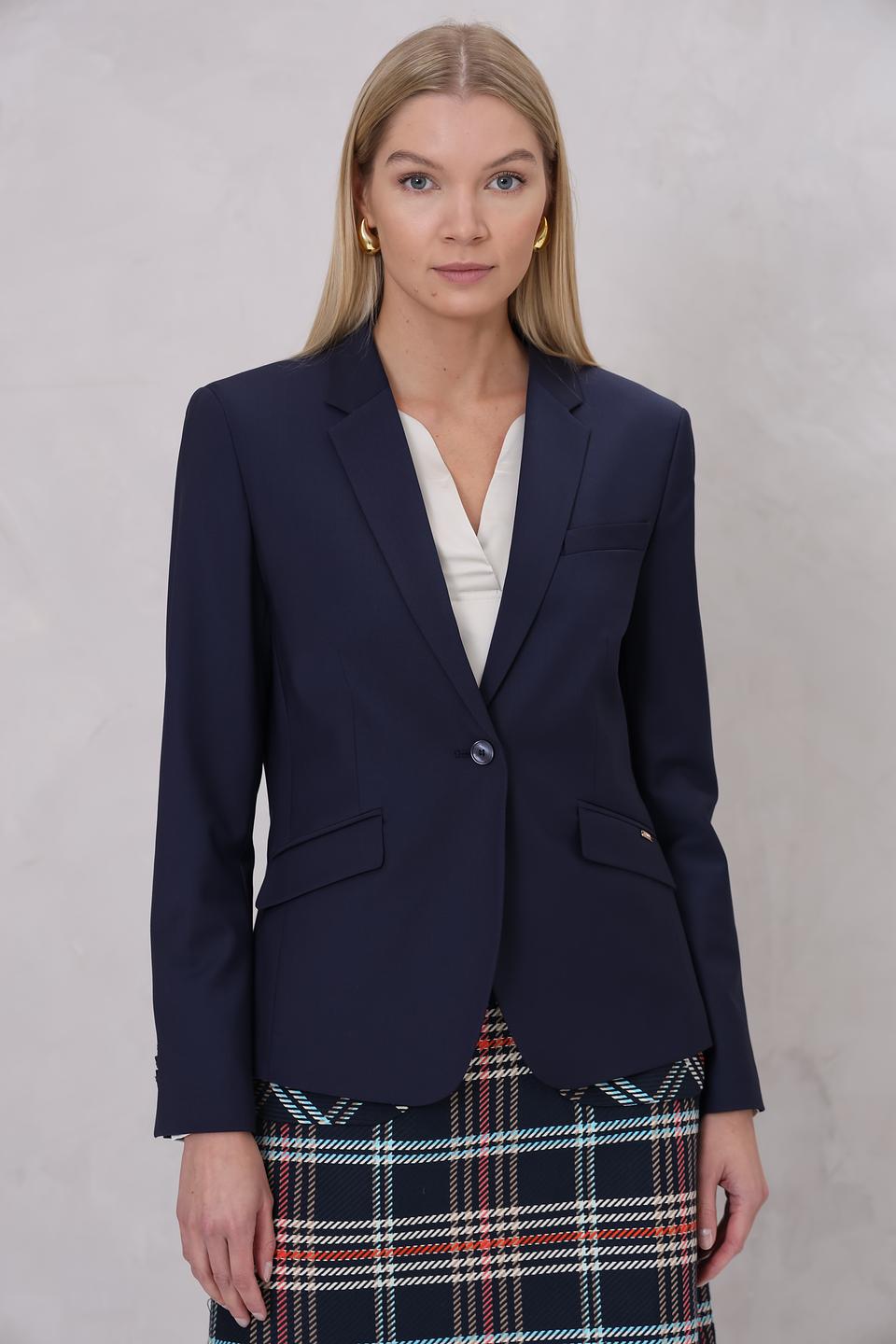 Жакет Cinque однобортный синий