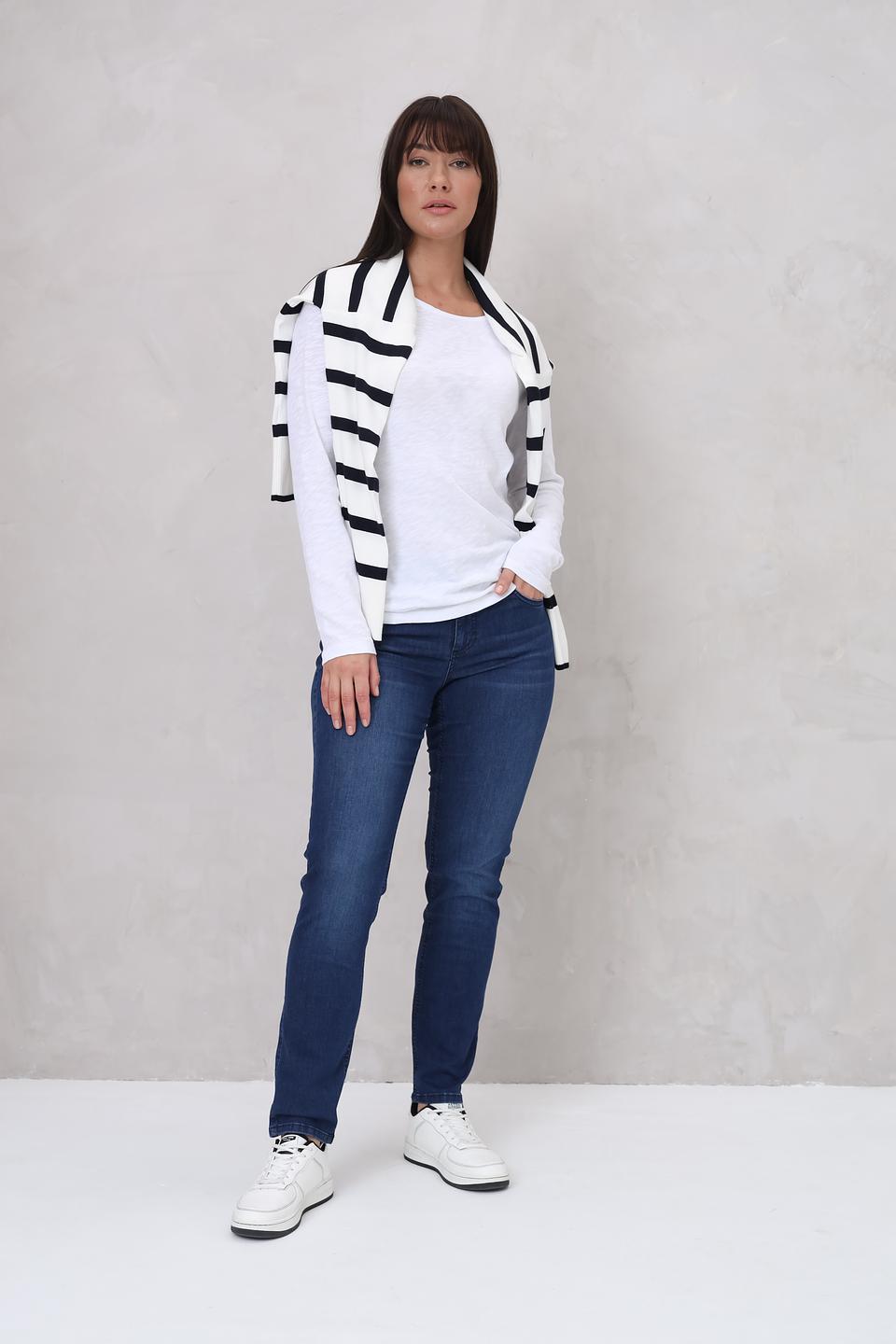 Джинсы Angels Slim Fit синие