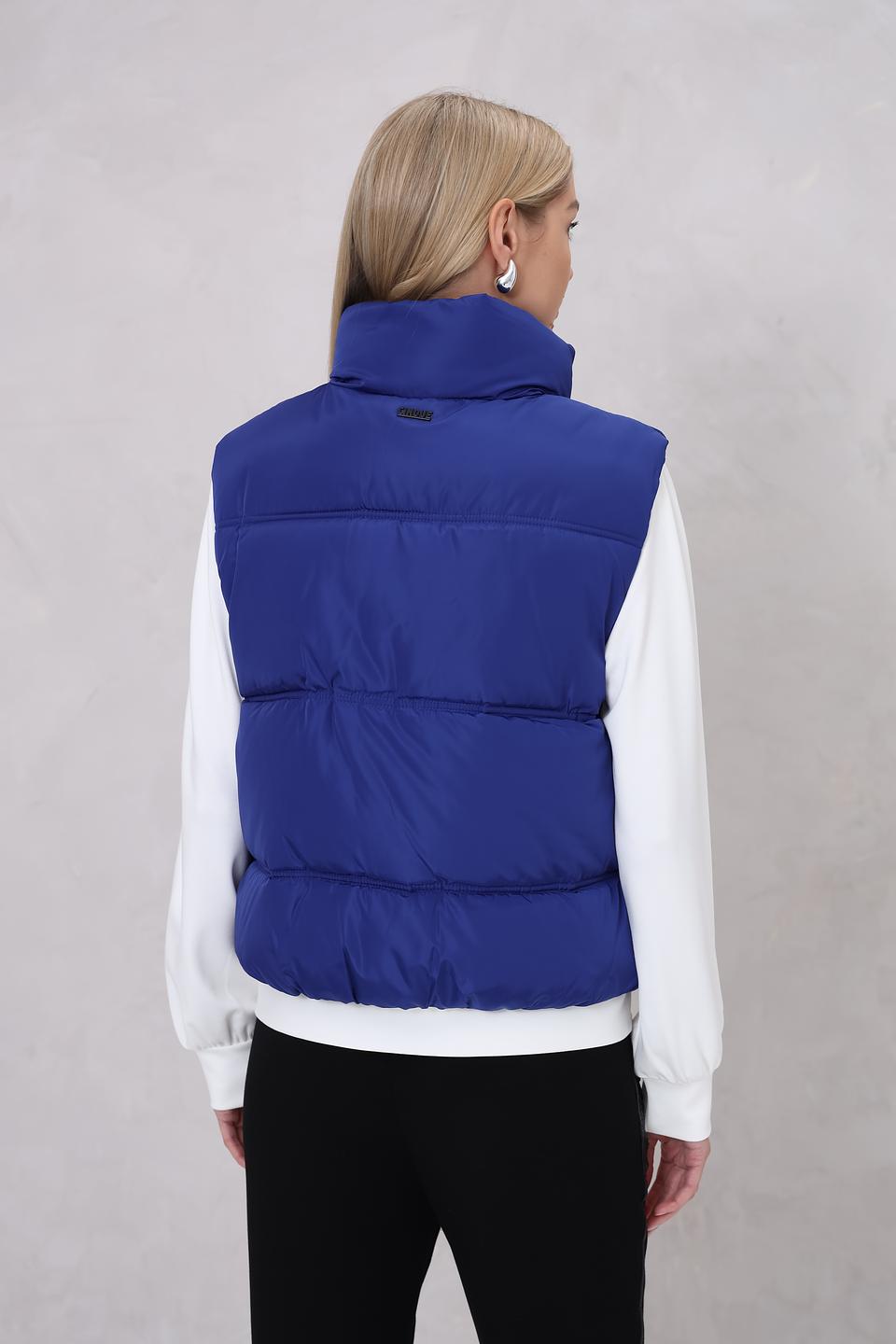 Жилет Cinque стеганый синий