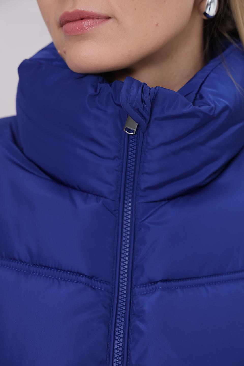 Жилет Cinque стеганый синий