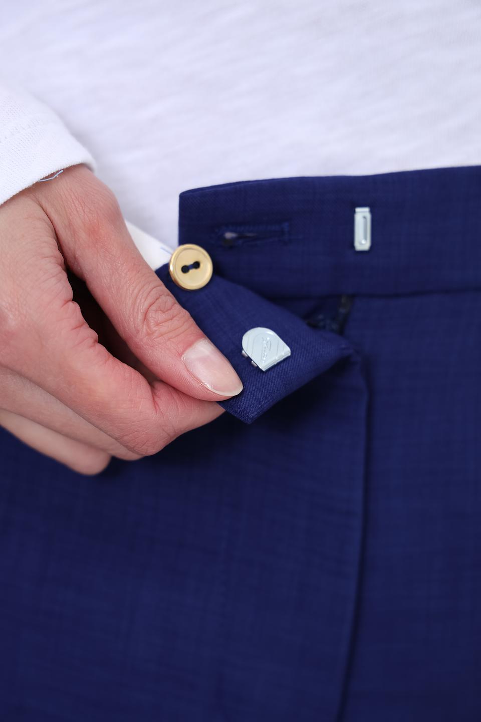 Брюки Cinque классические синие