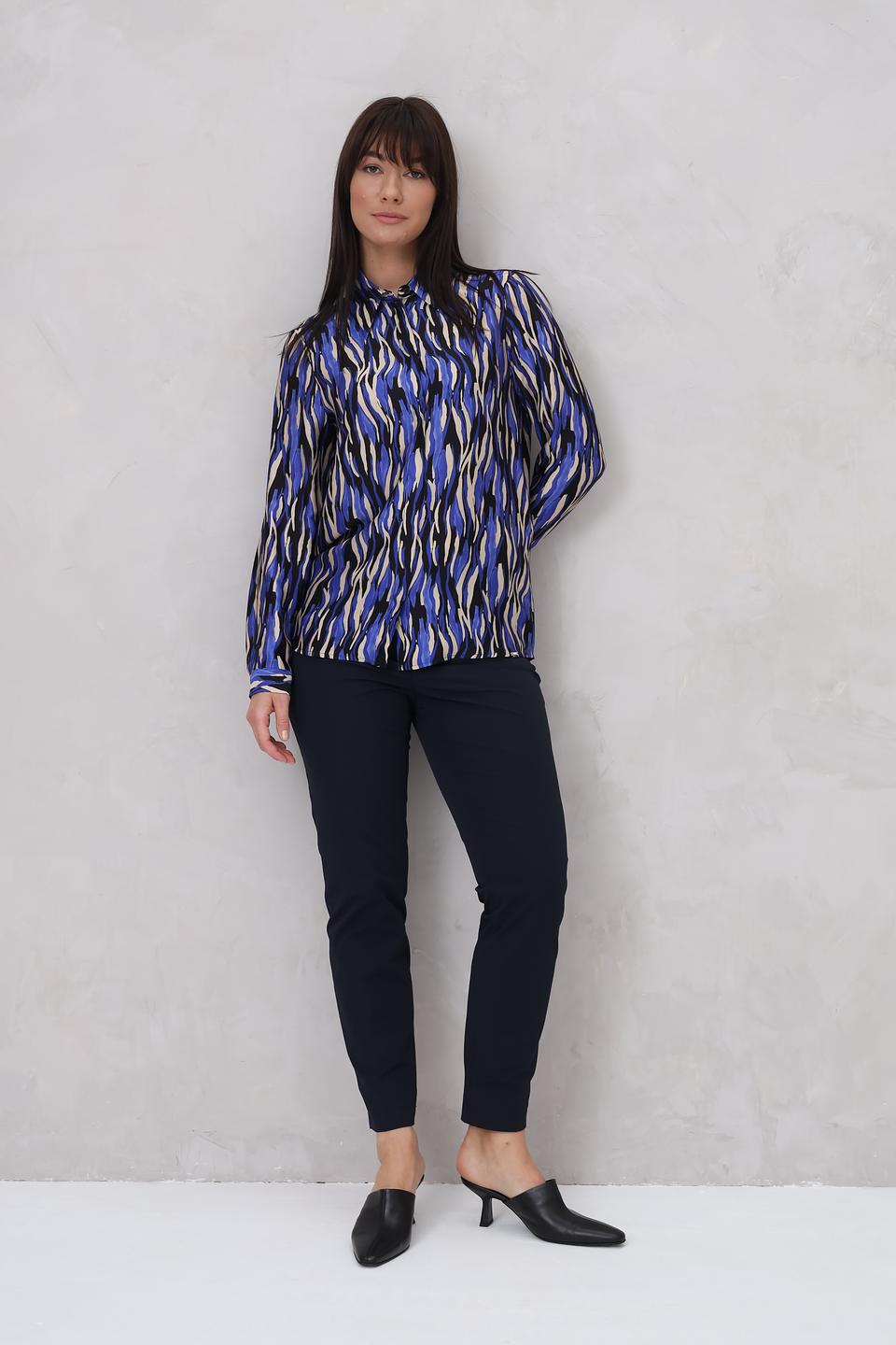 Рубашка Cinque с абстрактным принтом