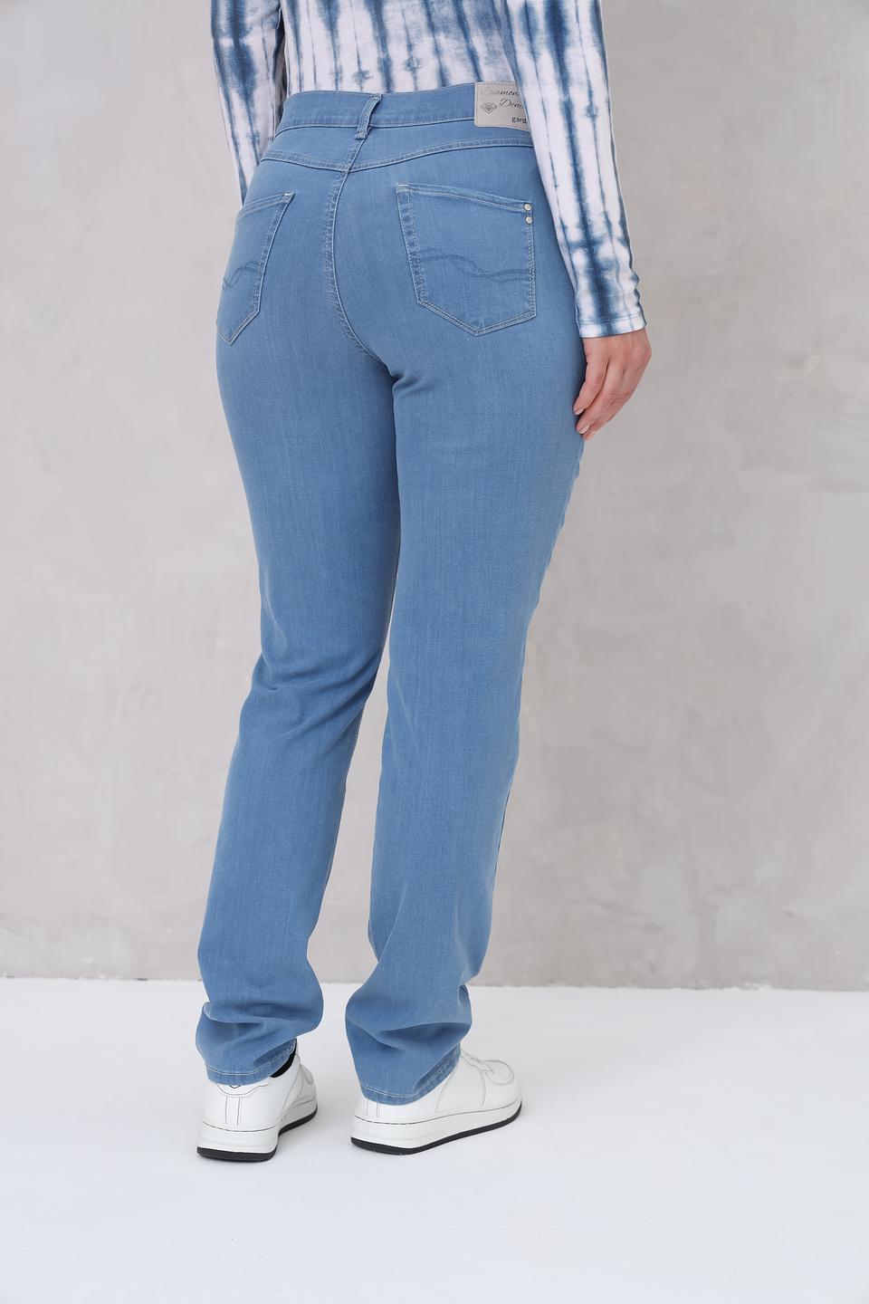 Джинсы Gardeur голубые прямые