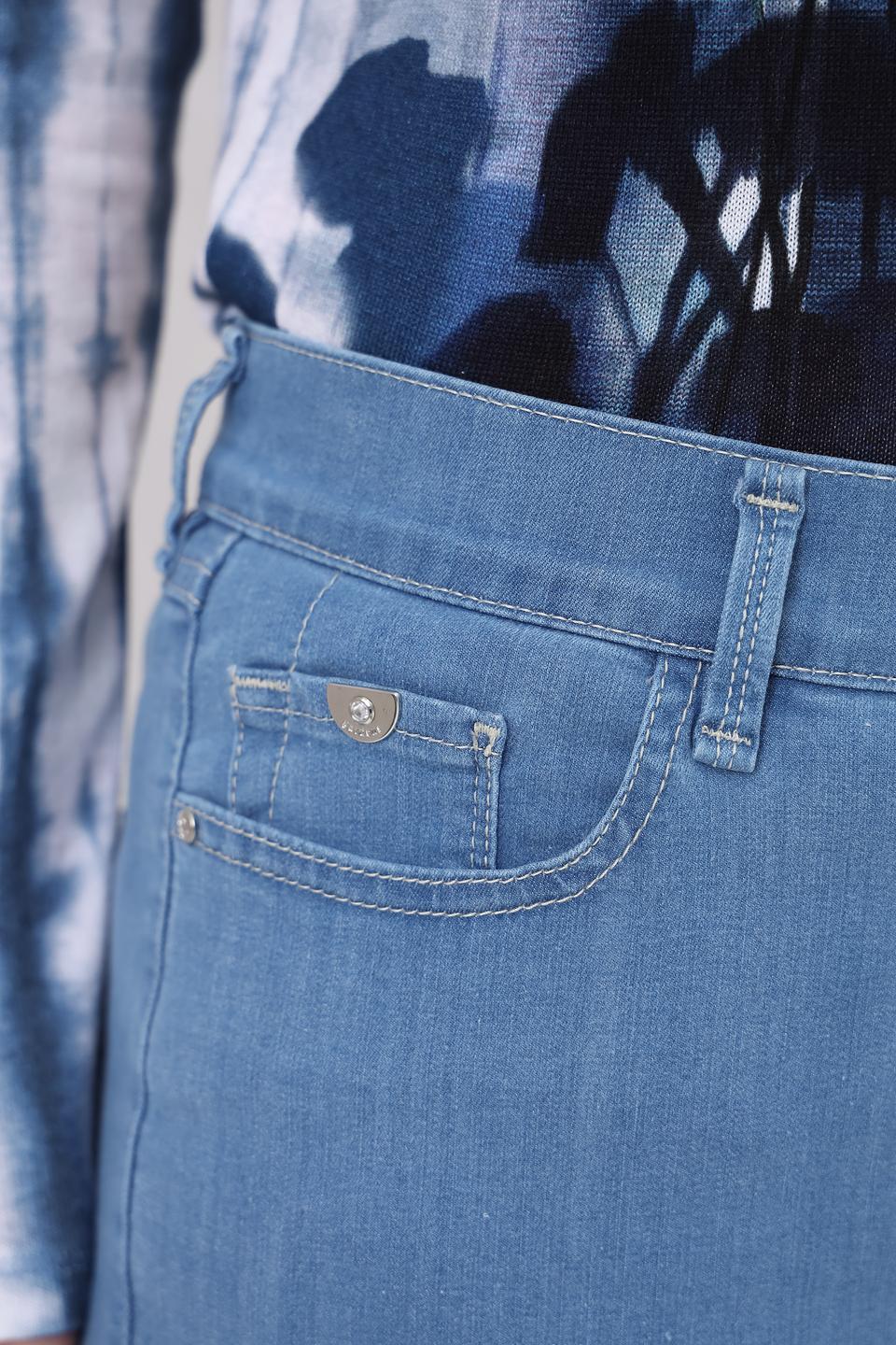 Джинсы Gardeur голубые прямые