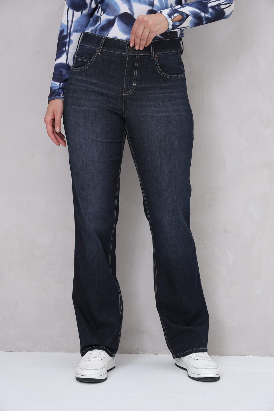 Джинсы клеш Angels тёмно-синие