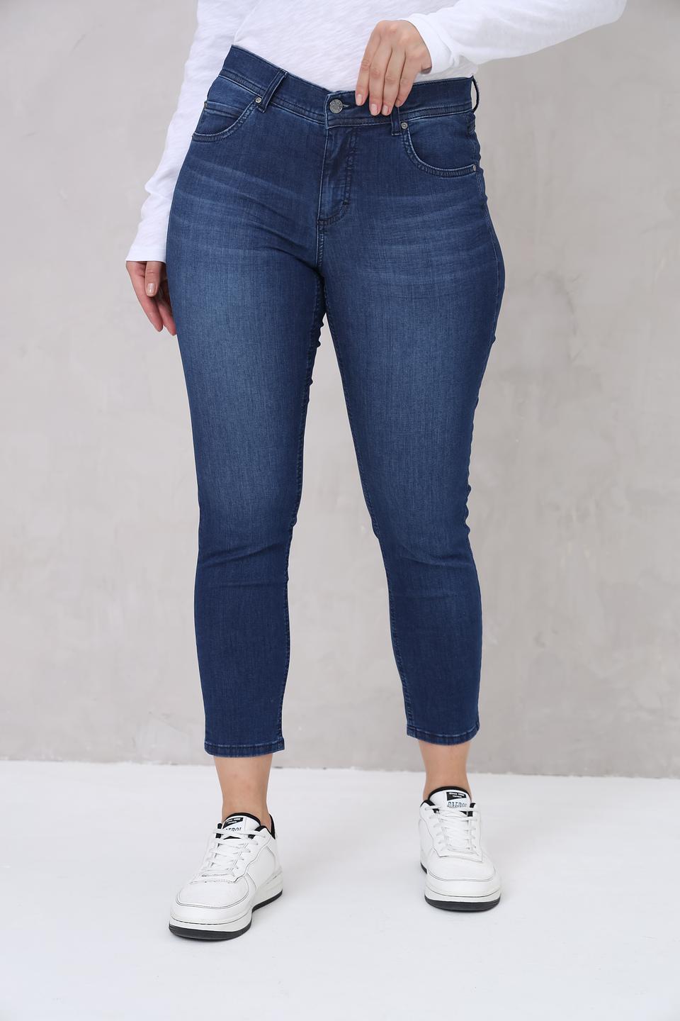 Джинсы Angels скинни тёмно-синие