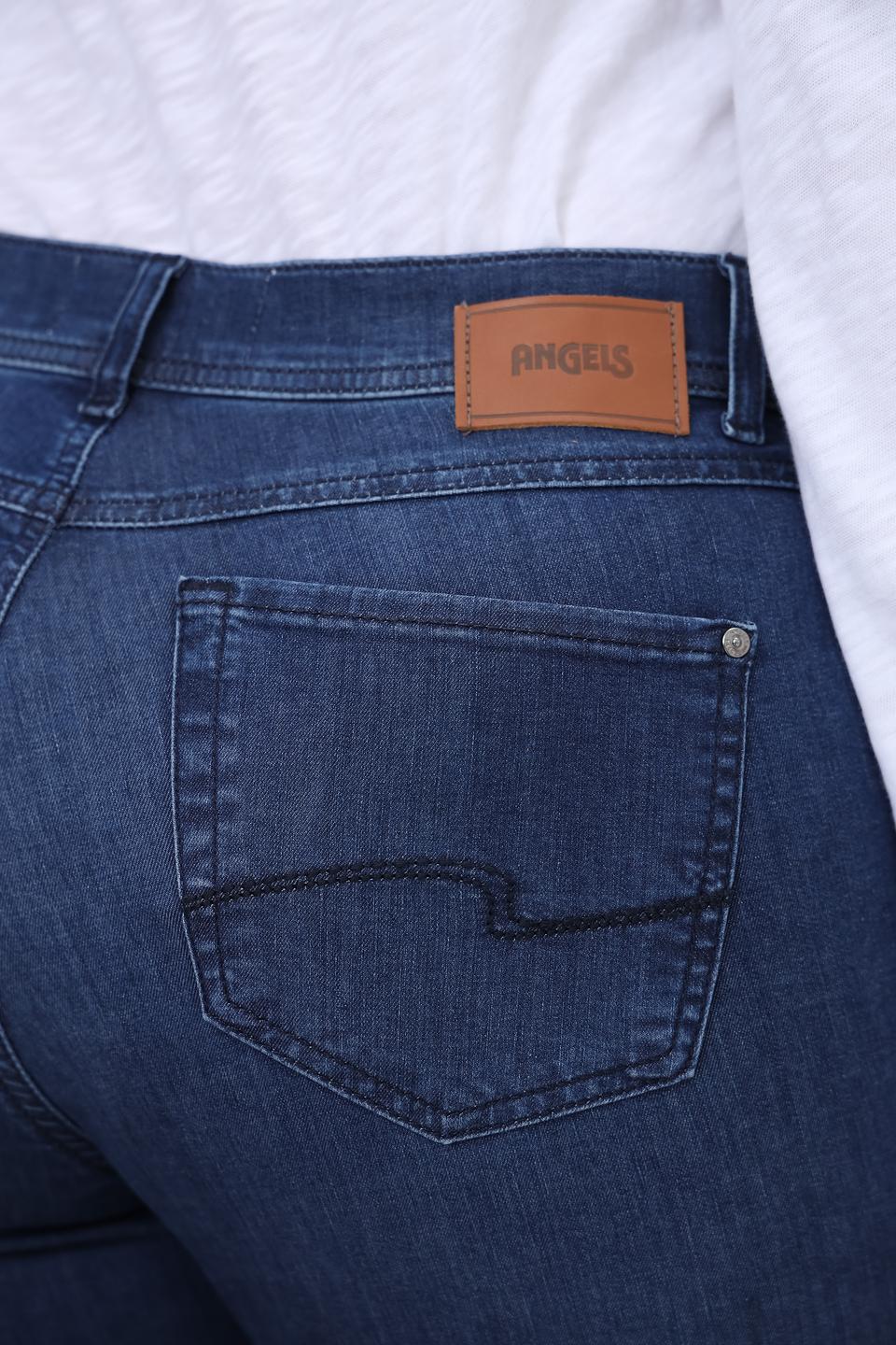 Джинсы Angels скинни тёмно-синие