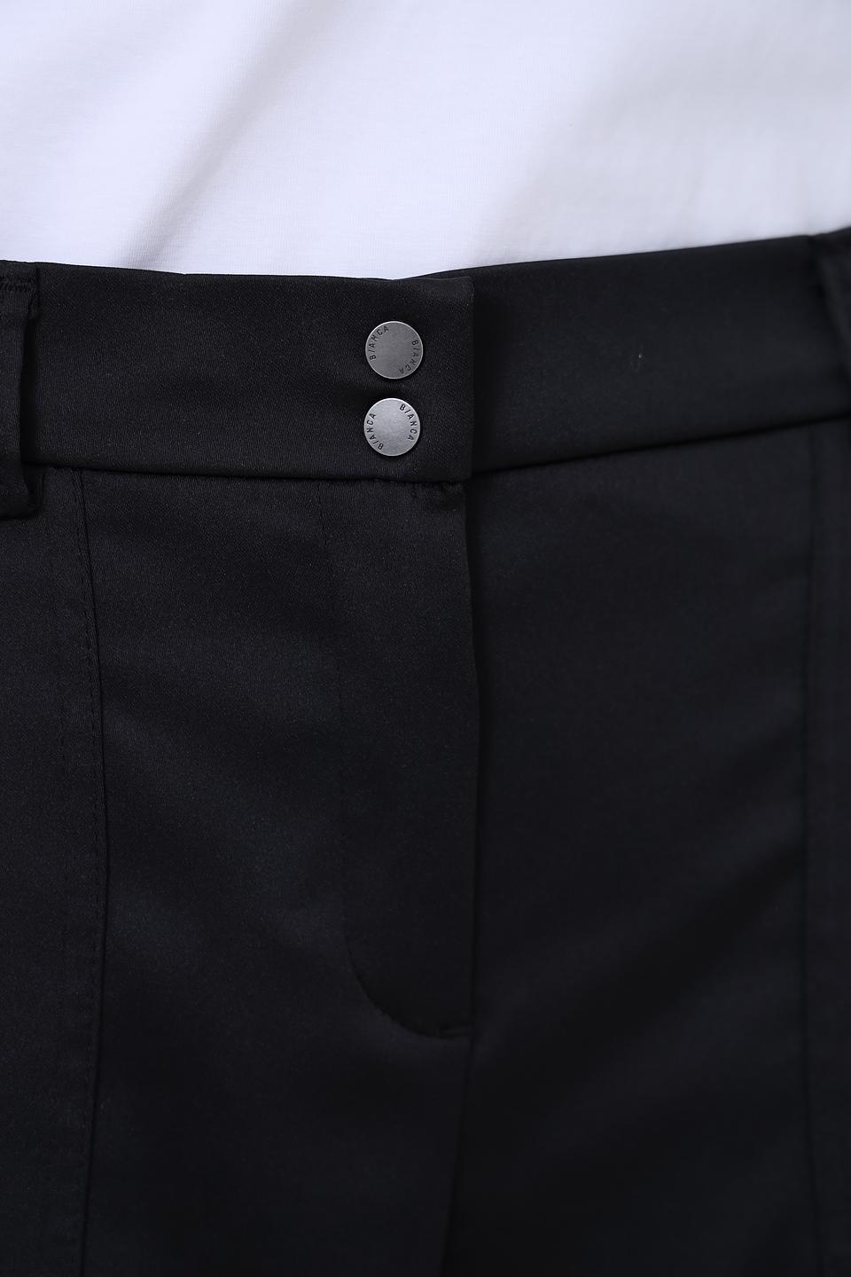 Брюки карго Bianca чёрные