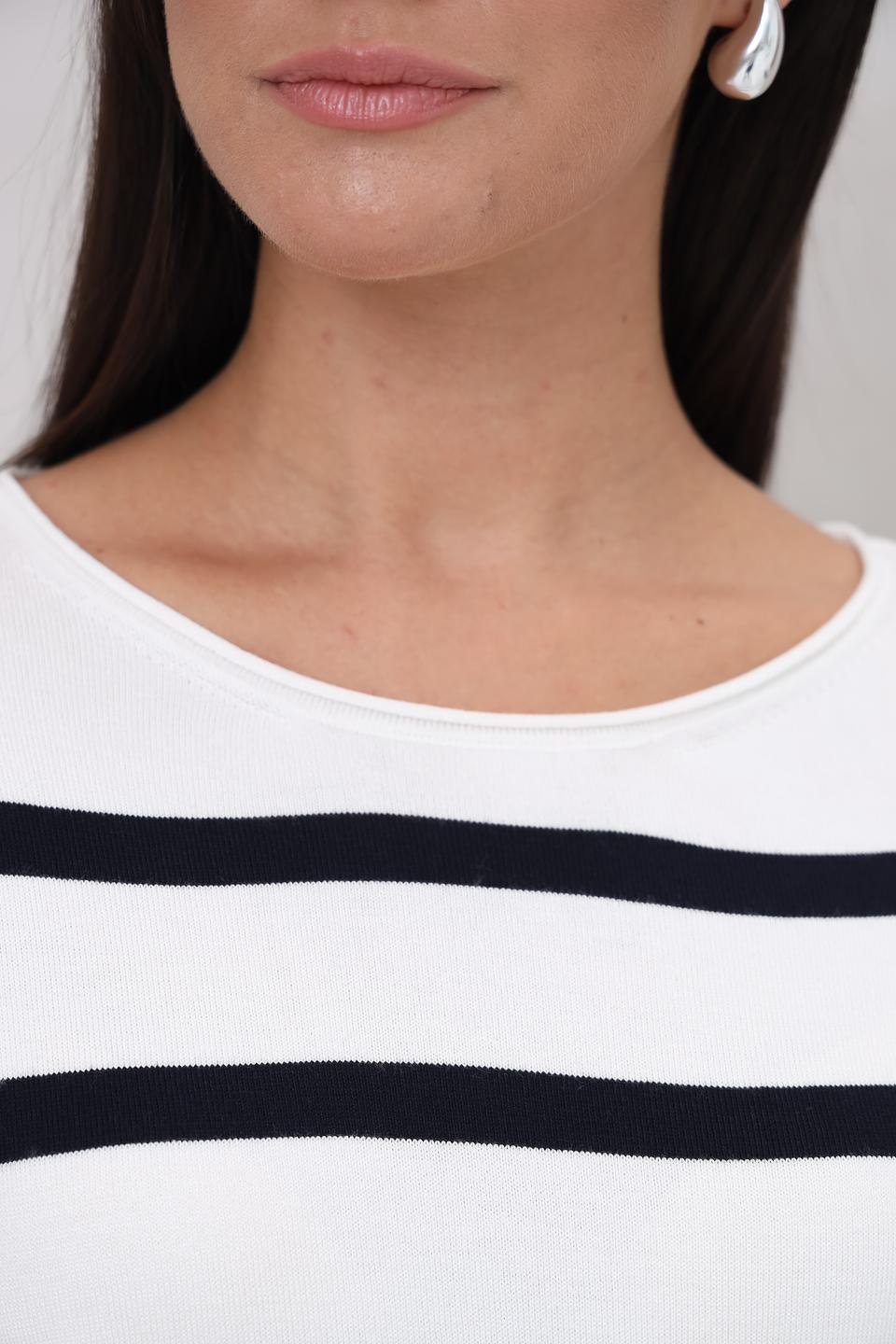 Пуловер Bugatti в полоску