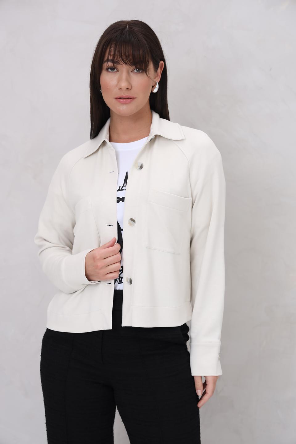 Жакет Lecomte приталенный бежевый