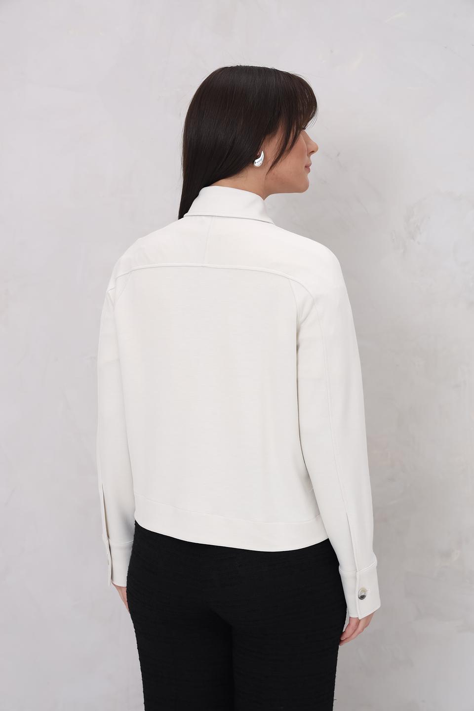 Жакет Lecomte приталенный бежевый