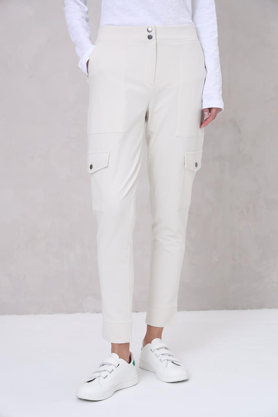 Брюки карго Lecomte бежевые