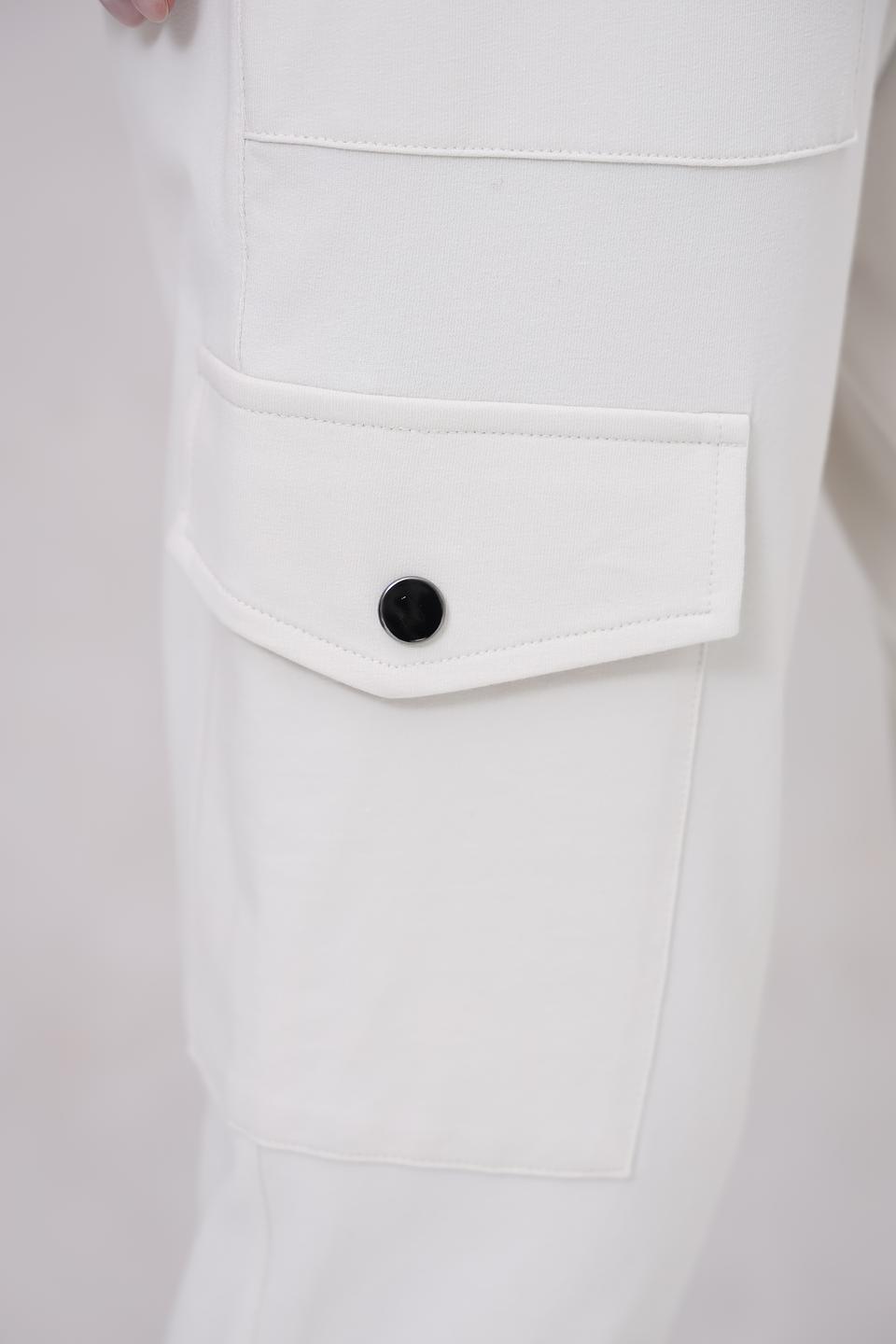 Брюки карго Lecomte бежевые