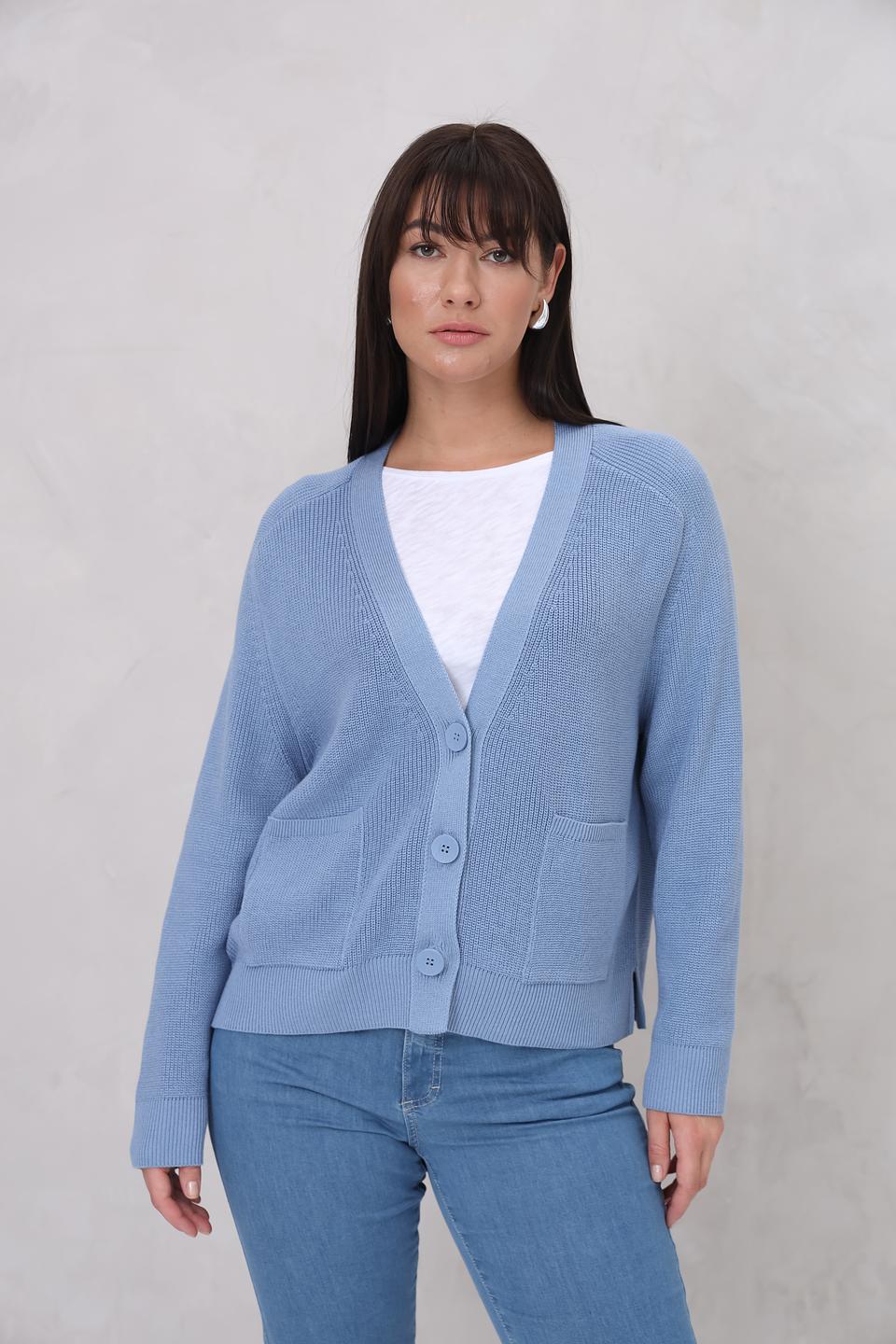 Кардиган Lecomte голубой