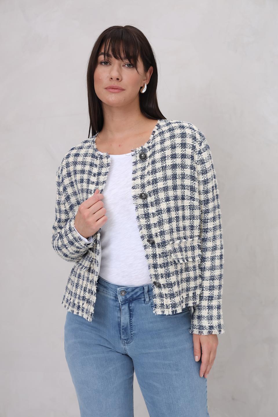 Жакет Lecomte в клетку