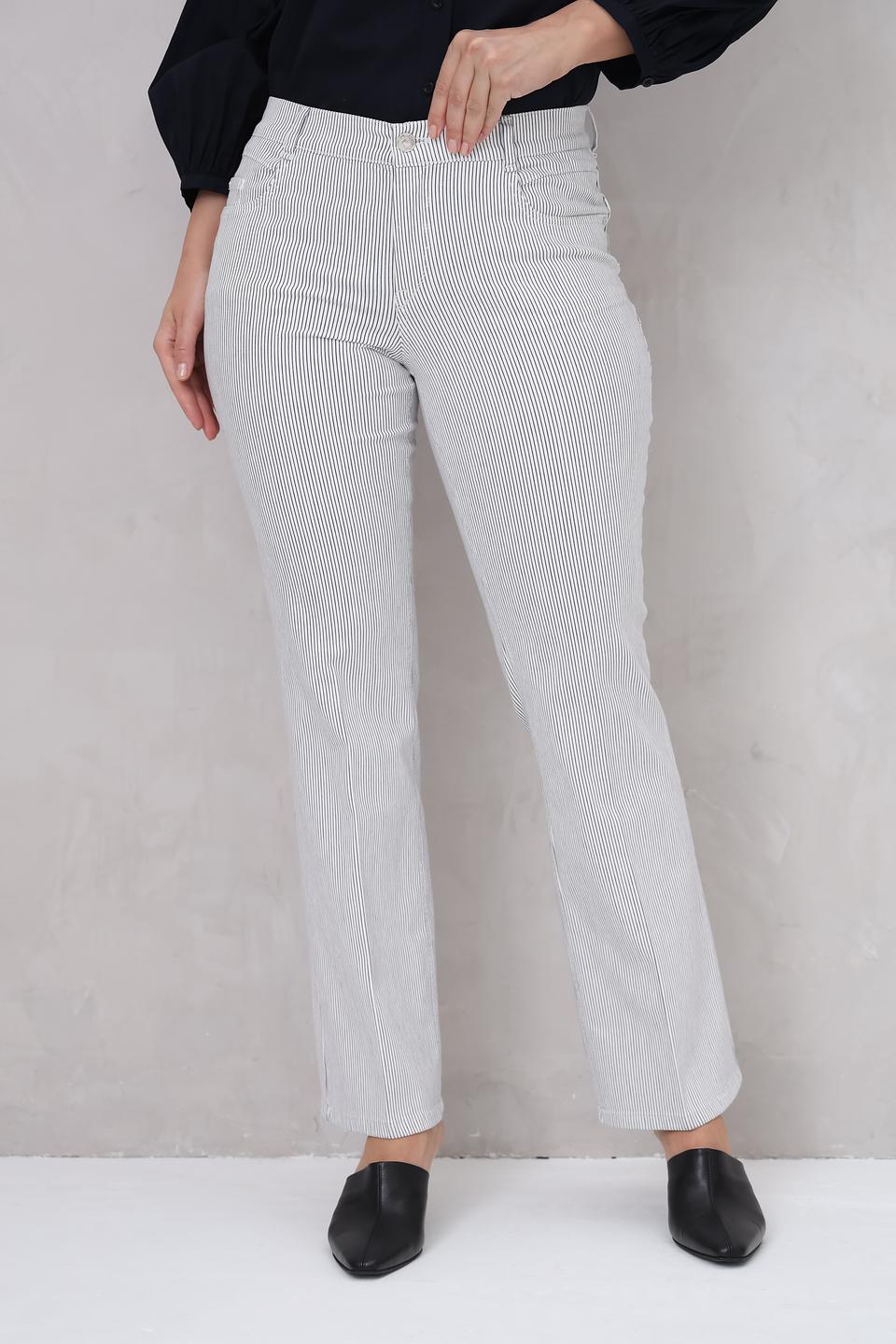 Брюки в полоску Gardeur