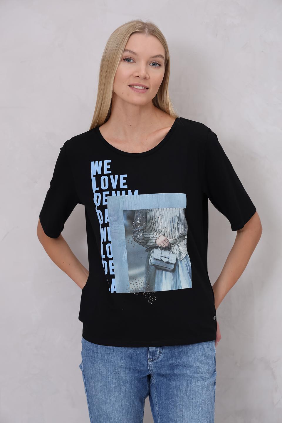 Футболка Monari с принтом