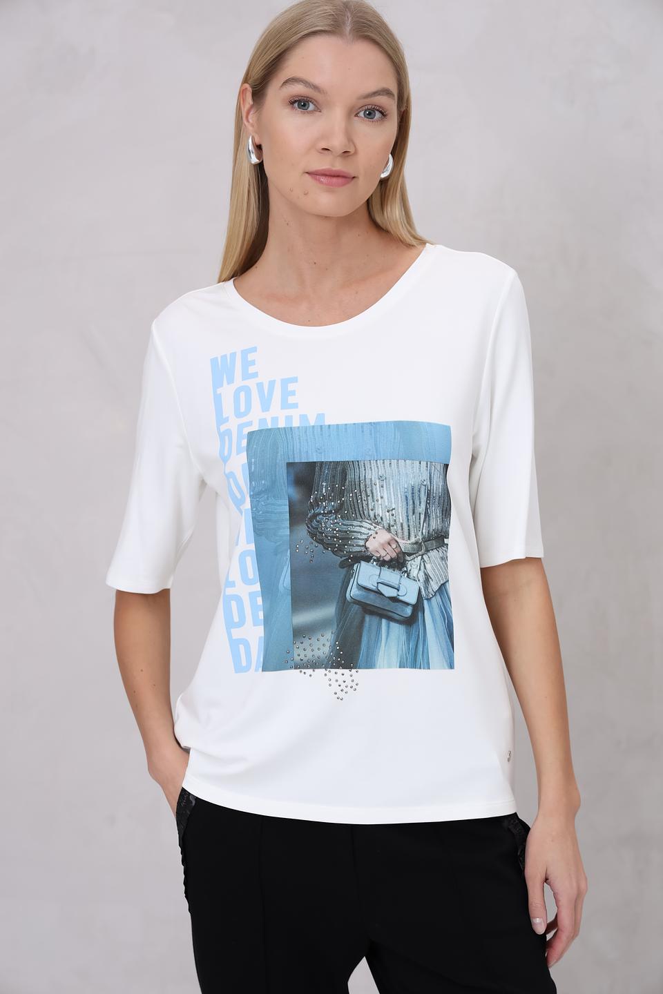 Футболка Monari с принтом