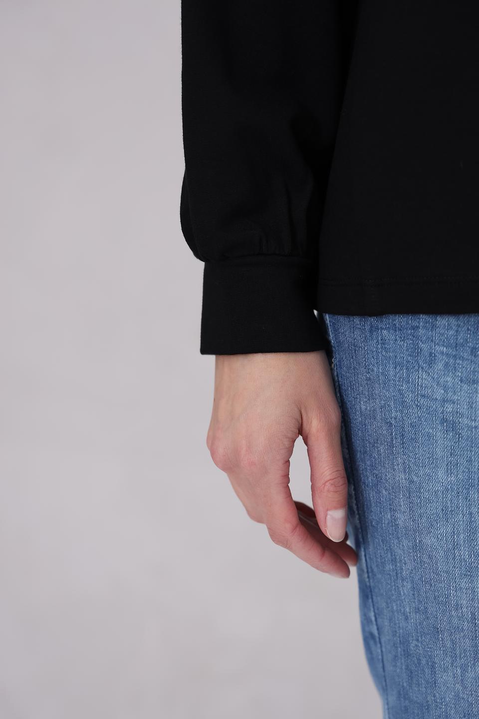 Пуловер Monari Denim чёрный