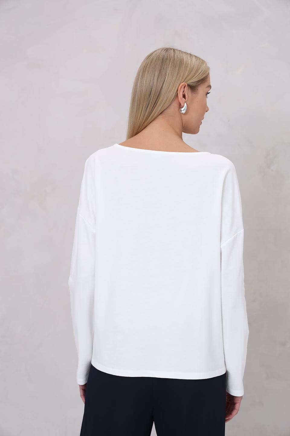 Лонгслив Monari с принтом Spring