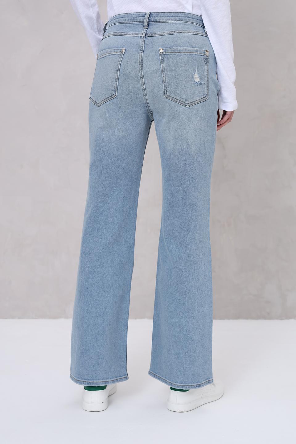 Джинсы Monari с рваностями голубые