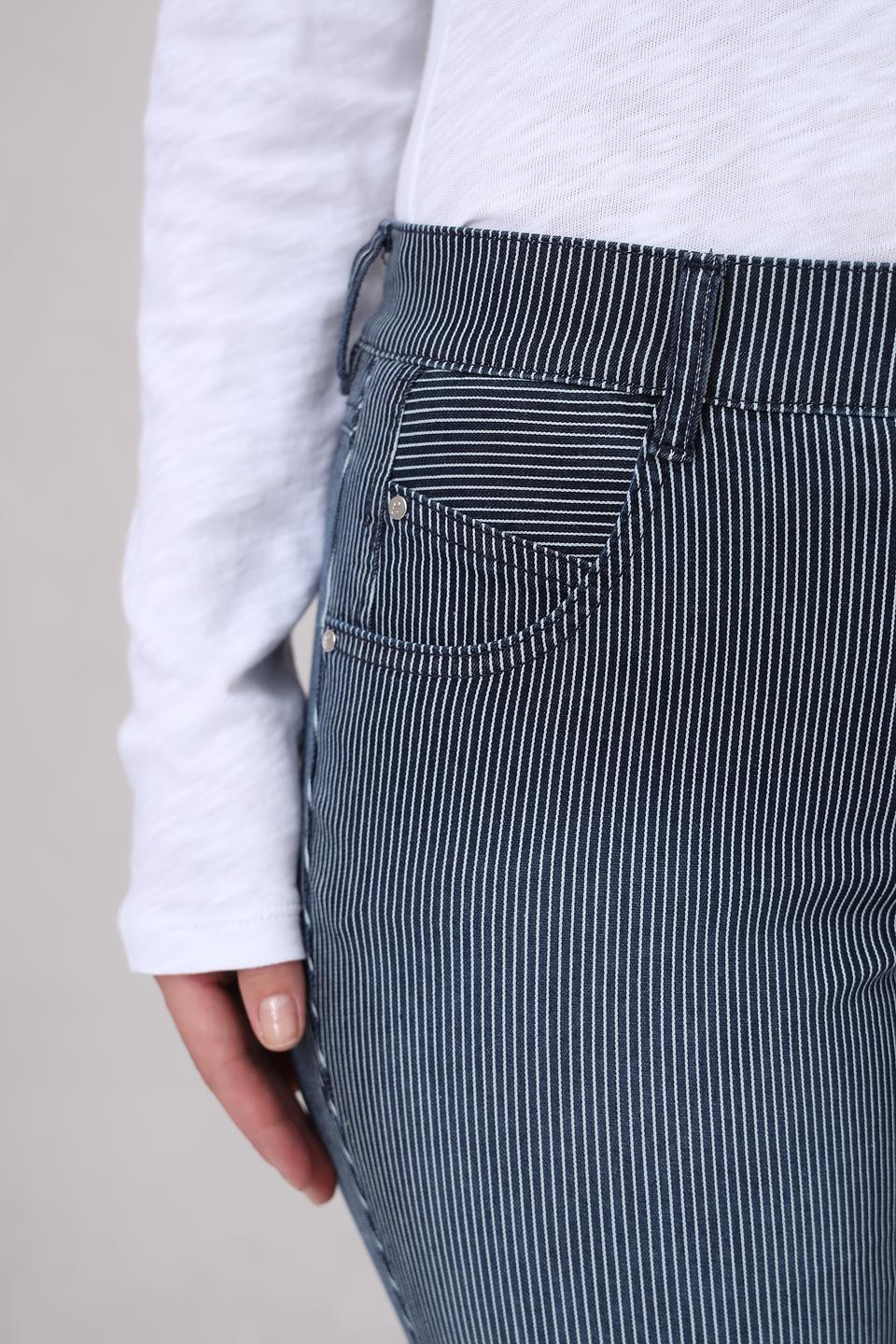 Капри Gardeur в полоску