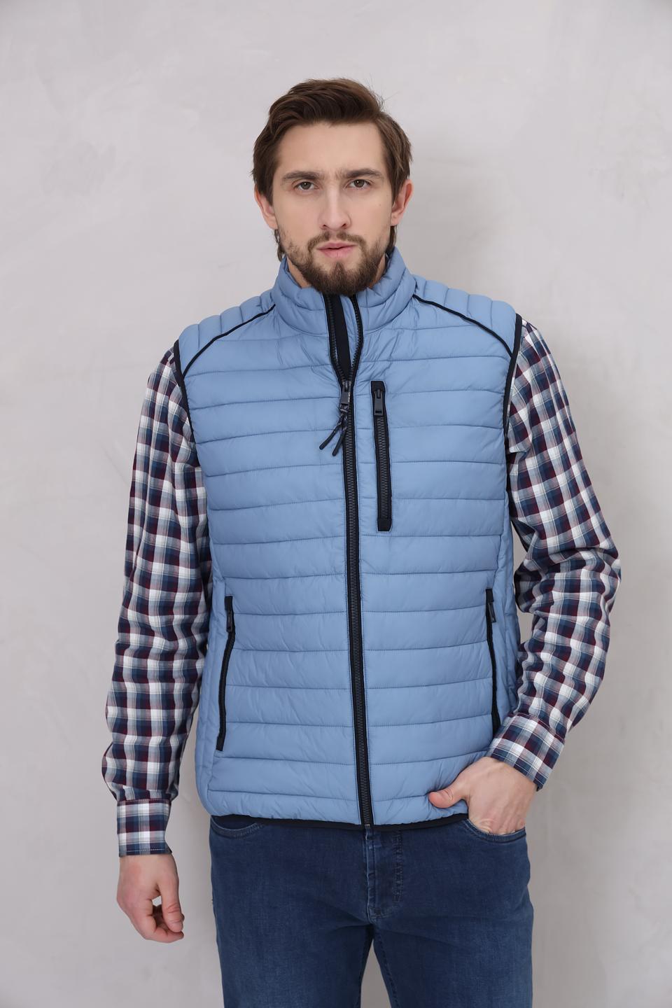 Жилет Casa Moda стеганый голубой