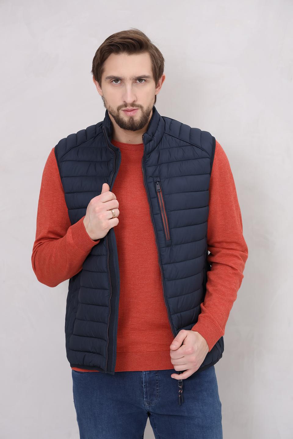 Жилет Casa Moda стеганый синий