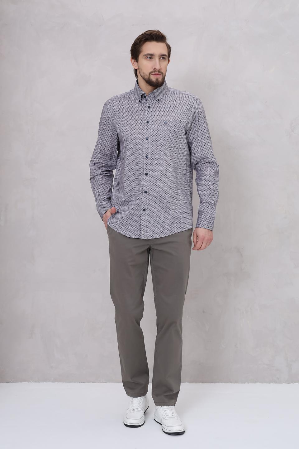 Рубашка Casa Moda с принтом