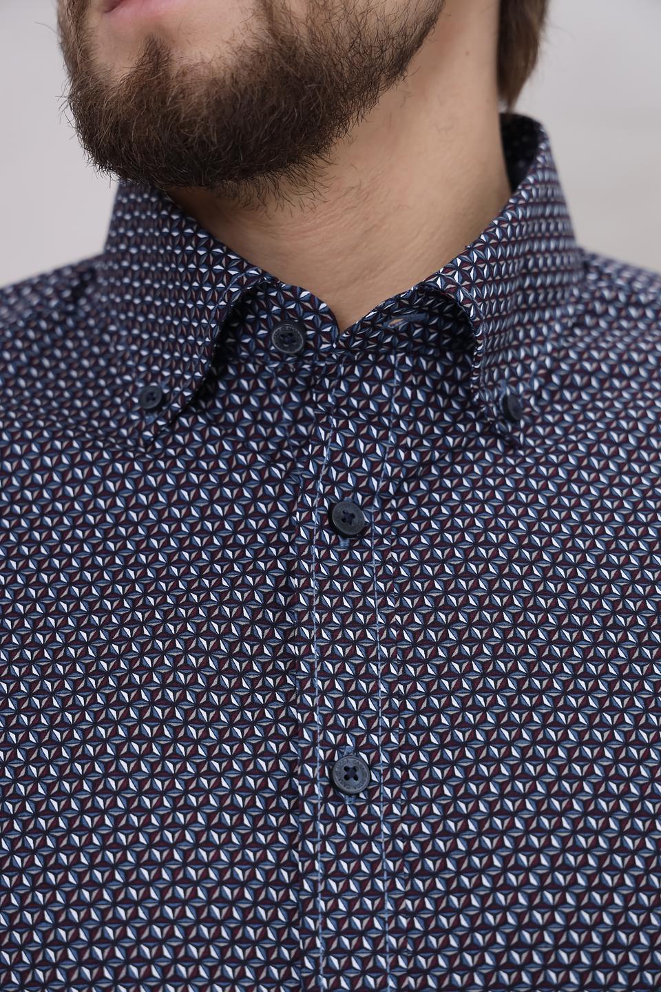 Рубашка Casa Moda с принтом