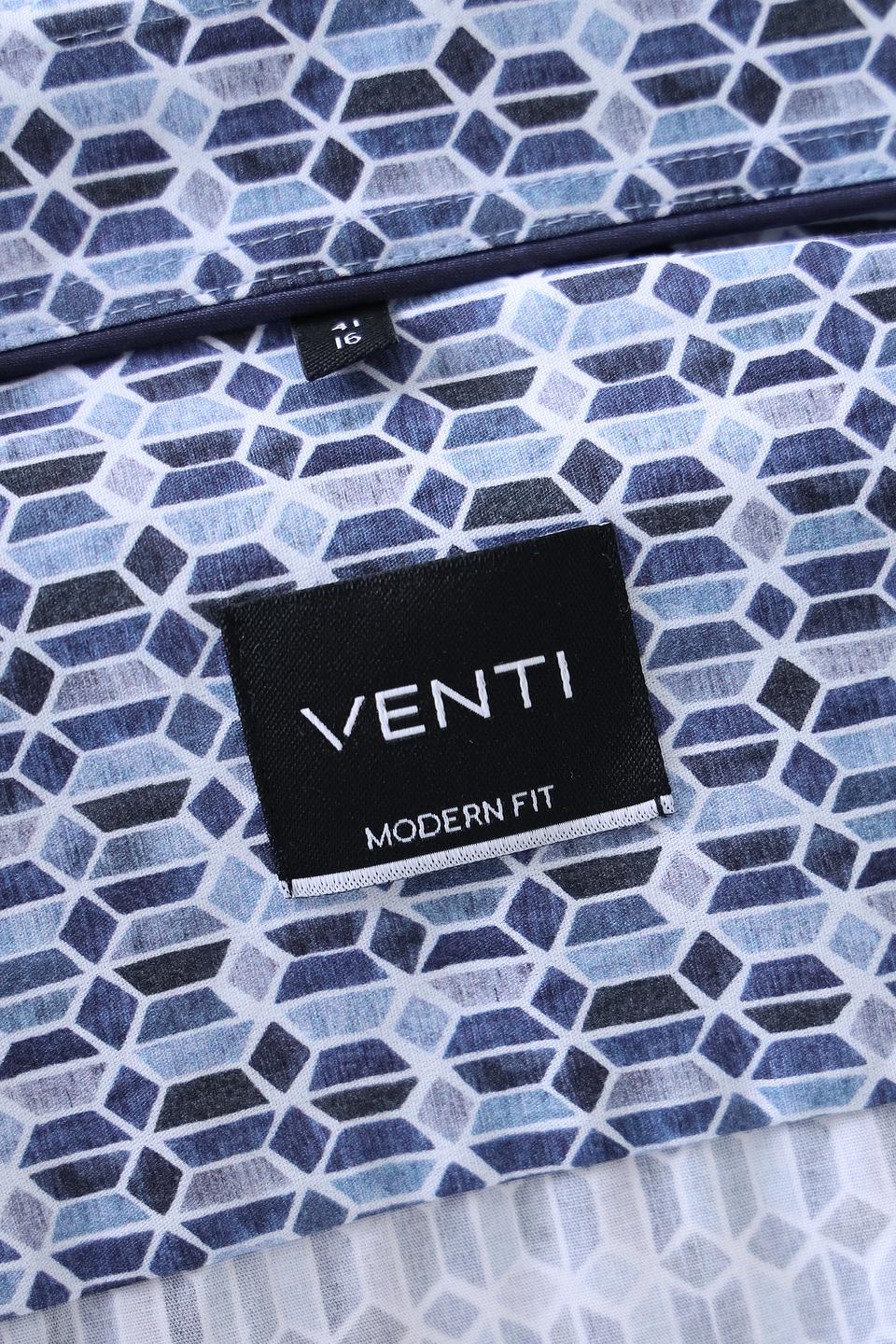 Рубашка Venti с геометрическим принтом