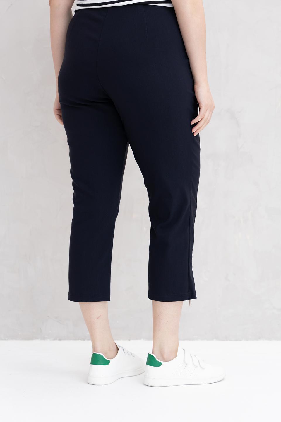 Брюки кюлоты Doris Streich темно-синие