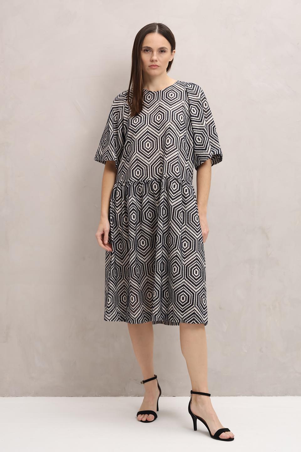 Платье Seidensticker с геометрическим принтом