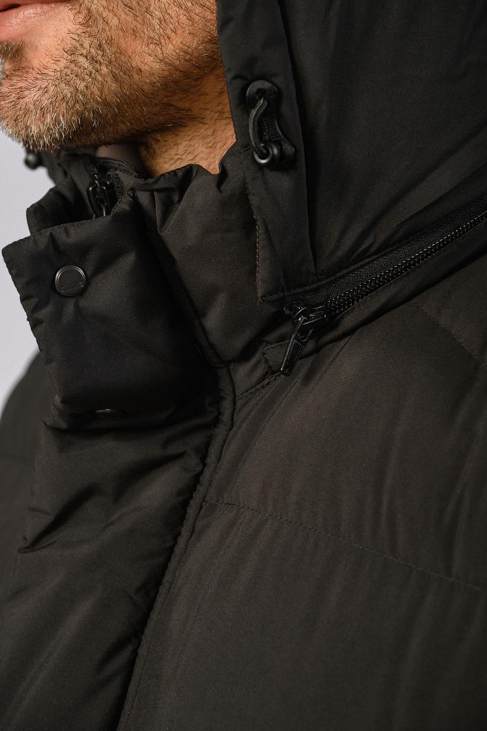 Пальто Hechter чёрное стеганое