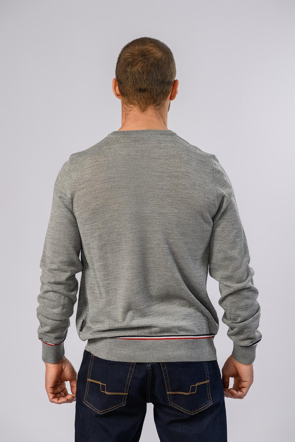 Джемпер Hechter муж. серый с полосками