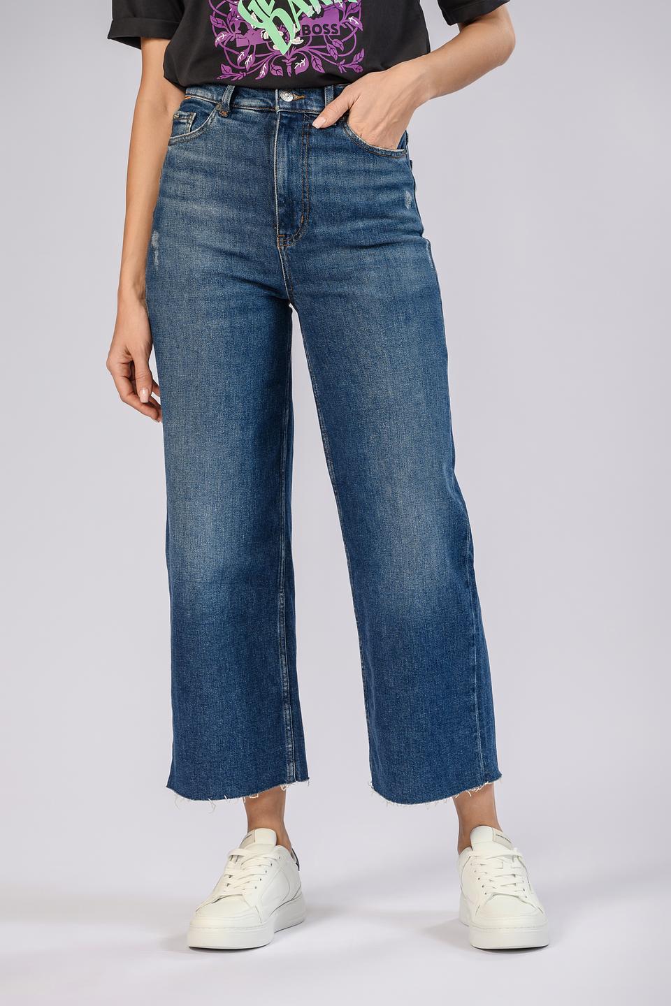 Джинсы Boss Orange прямые, синие