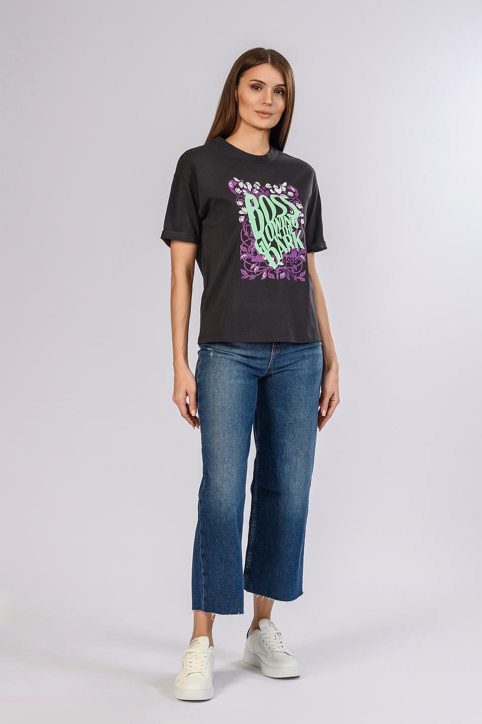 Джинсы Boss Orange прямые, синие