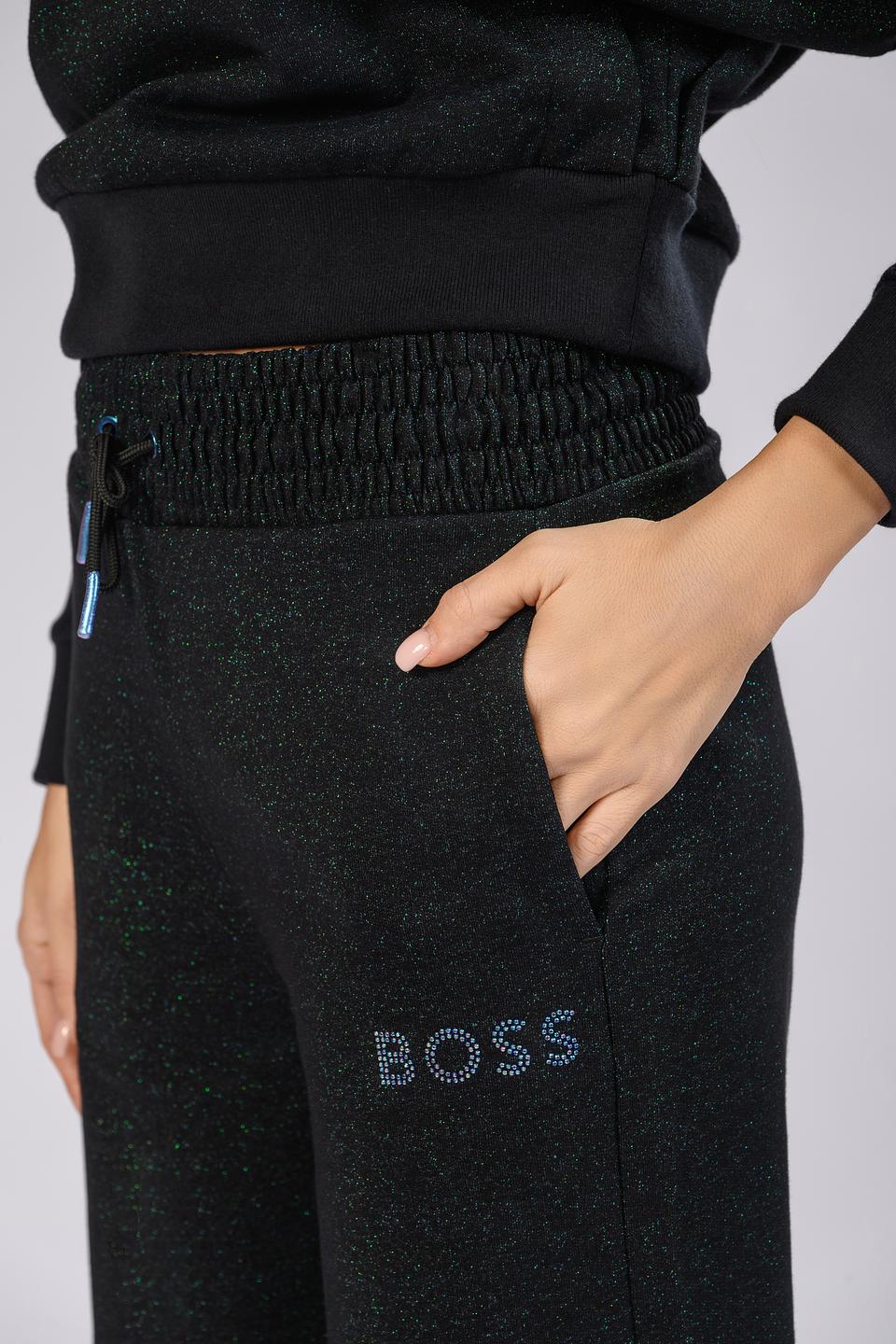 Брюки спортивные Boss Orange чёрные