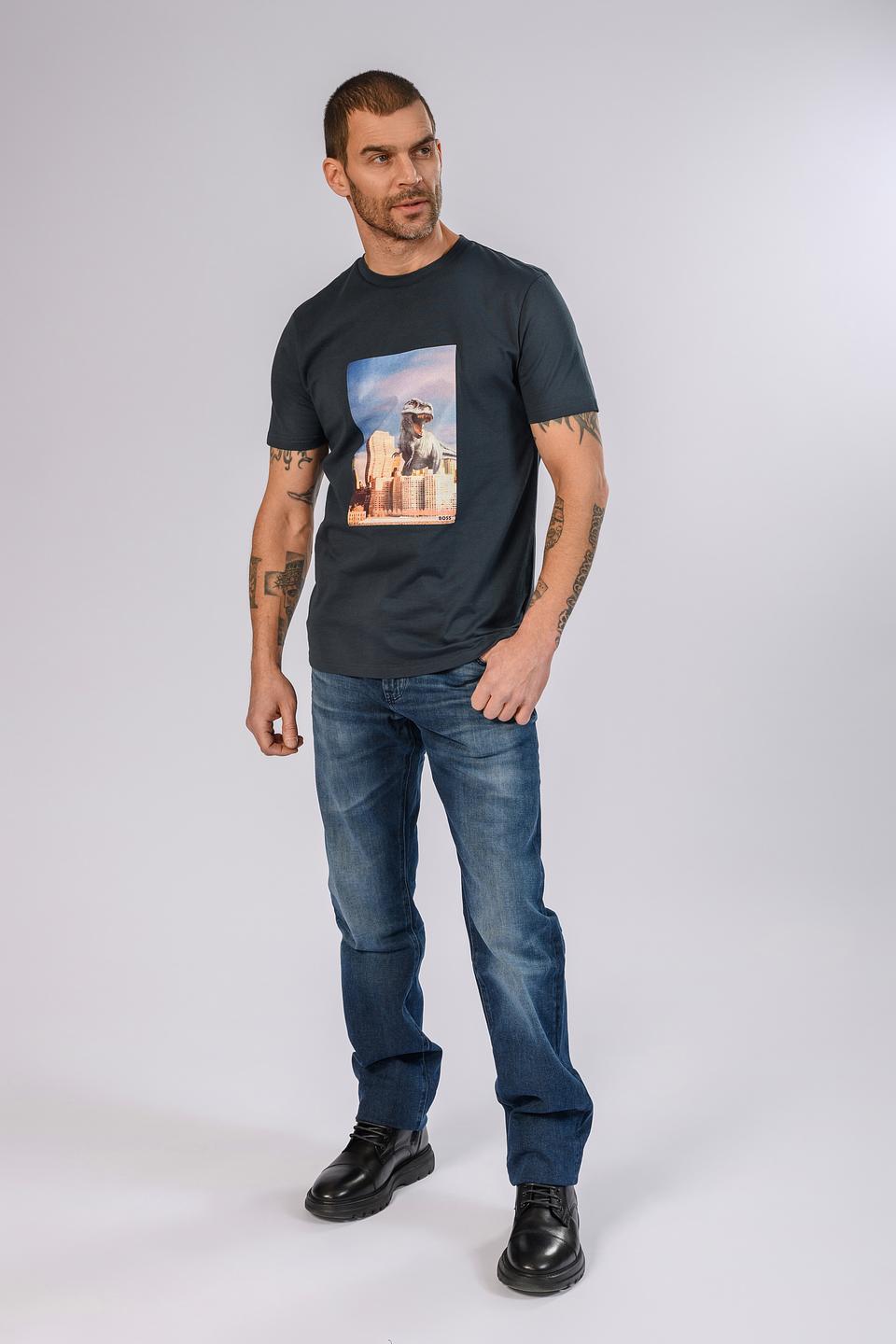 Джинсы Boss Black Regular Fit синие