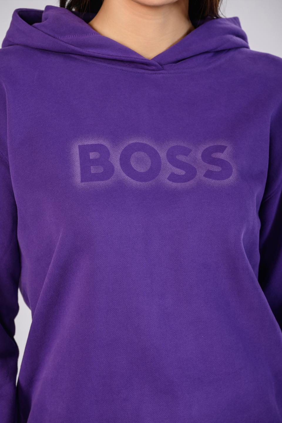 Толстовка Boss Orange фиолетовая